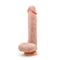 Dr. Skin Silicone Dr. Ethan 8.5 inches Beige Gyrating Dildo with Suction Base