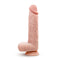 Dr. Skin Silicone Dr. Ethan 8.5 inches Beige Gyrating Dildo with Realistic Veins and Suction Base.