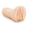 M Elite Soft and Wet Veronika Beige Stroker with ribbed canal for heightened sensations from Blush Novelties