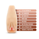 M Elite Soft and Wet Natasha Beige Male Masturbation Device