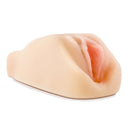 M Elite Soft and Wet Natasha Beige Male Masturbation Device by Blush Novelties, BN72713, self-lubricating abilities, realistic design.