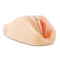 M Elite Soft and Wet Natasha Beige Male Masturbation Device by Blush Novelties, BN72713, self-lubricating abilities, realistic design.