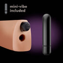 M Elite Soft and Wet Renata Tan Male Masturbator with included mini-vibe from Blush Novelties