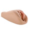 M Elite Soft and Wet Renata Tan Male Masturbator with ribbed canal and self-lubricating feature from Blush Novelties.