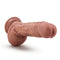 Au Naturel Big Billy 9 inches Mocha dildo with realistic design and Flexi Shaft for enhanced pleasure and comfort.