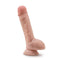 Dr. Skin Dr Mason 9 inch realistic dildo with suction cup in light skin tone vanilla by Blush Novelties.