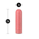 Blush Novelties Gaia Eco Rechargeable Bullet Vibrator Coral at $14.99