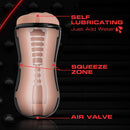 Blush Novelties M For Men Soft and Wet Self Lubricating Stroker Cup Beige at $17.99