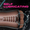 Loverboy The DJ Self Lubricating Stroker Brown interior view with self-lubricating feature from Blush Novelties