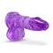 B Yours Plus Ram N Jam Purple Dildo with Suction Cup for a Realistic Experience from Blush Novelties