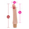 Blush Novelties X5 Series Mambo Vibe with dimensions 9.25 inches length, 1.5 inches width, and 7.5 inches insertable length.