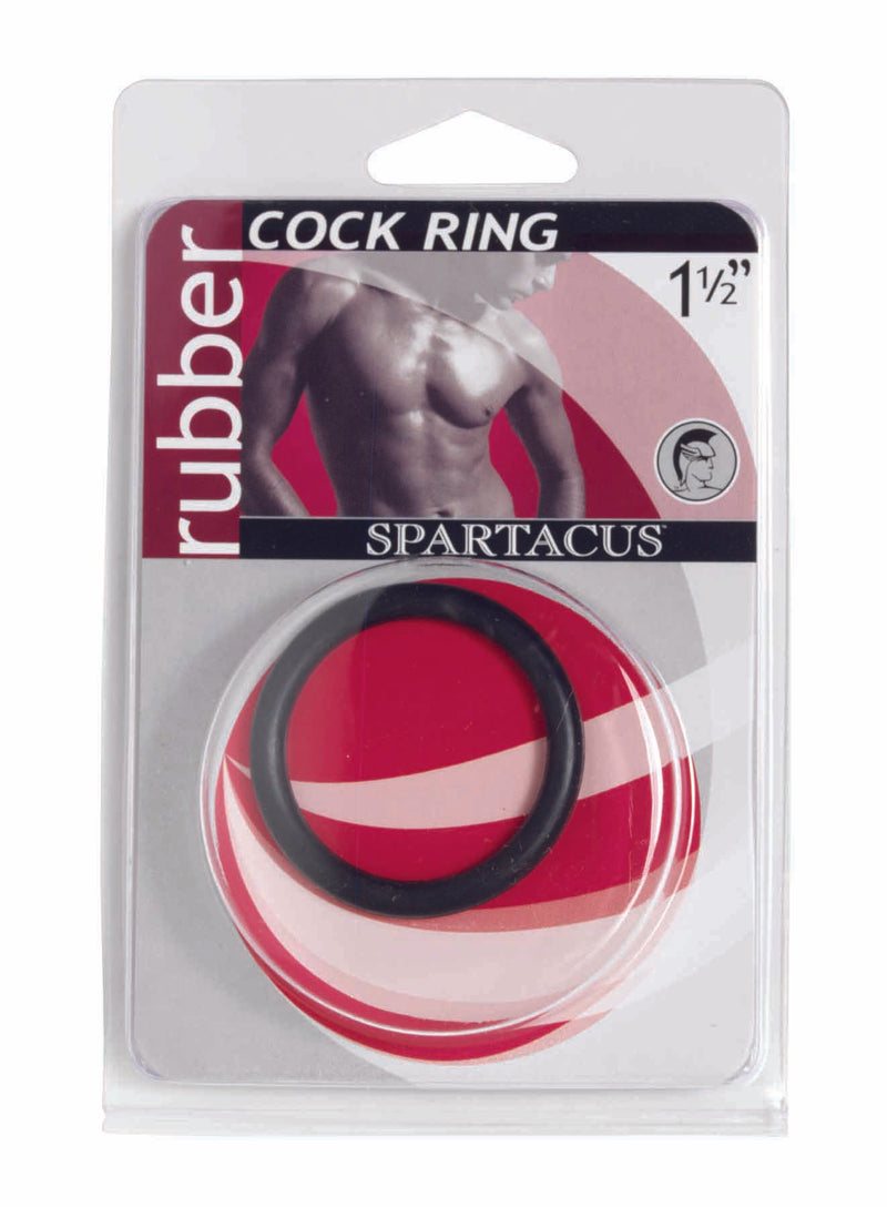 Spartacus 1.5" Firm Rubber Cock Ring