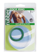 1.25" Soft Rubber Cock Ring Green