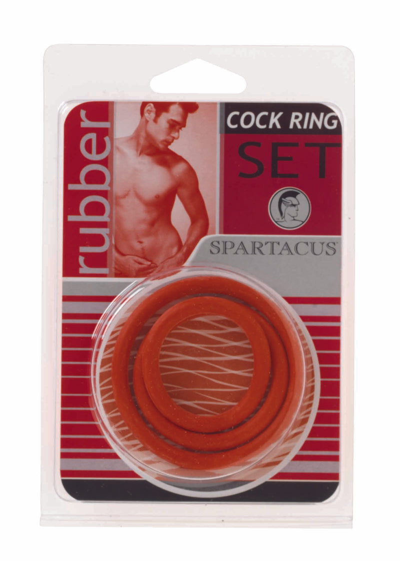 Spartacus SOFT C RING SET RED at $6.99