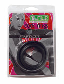 Spartacus Nitrile Cock Ring Set Black at $7.99