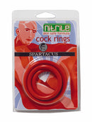 Spartacus Spartacus Nitrile Cock Ring Set at $7.99