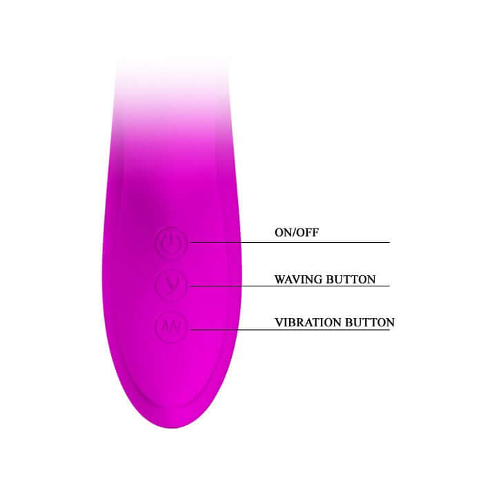 Pretty Love Pretty Love Dylan Rabbit Vibrator Silicone at $69.99