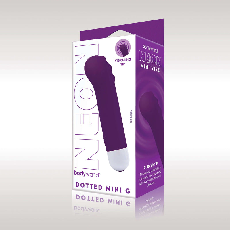 BODYWAND DOTTED MINI G NEON PURPLE (NET)-1