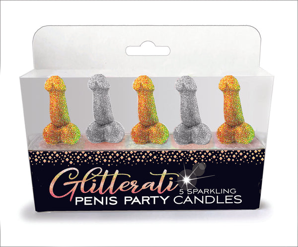Little Genie Glitterati Glitter Candles 5 piece set at $5.99