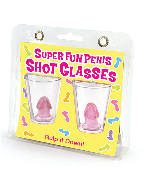 Little Genie Super Fun Penis Shot Glasses 2 count at $8.99