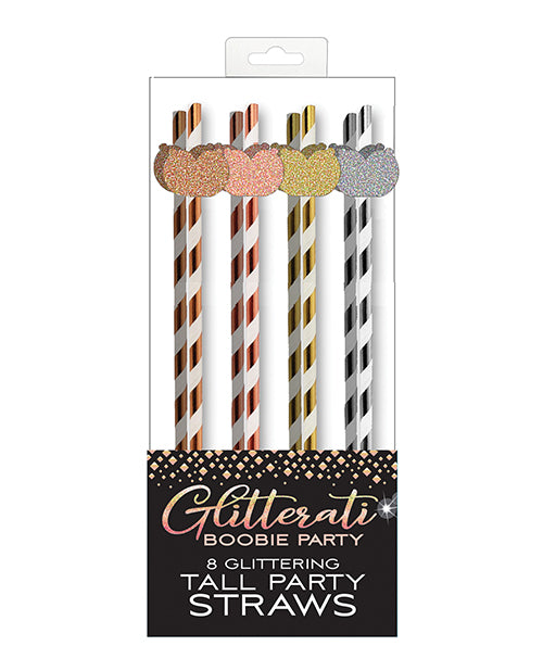 Little Genie Glitterati Boobie Tall Party Straws at $4.99
