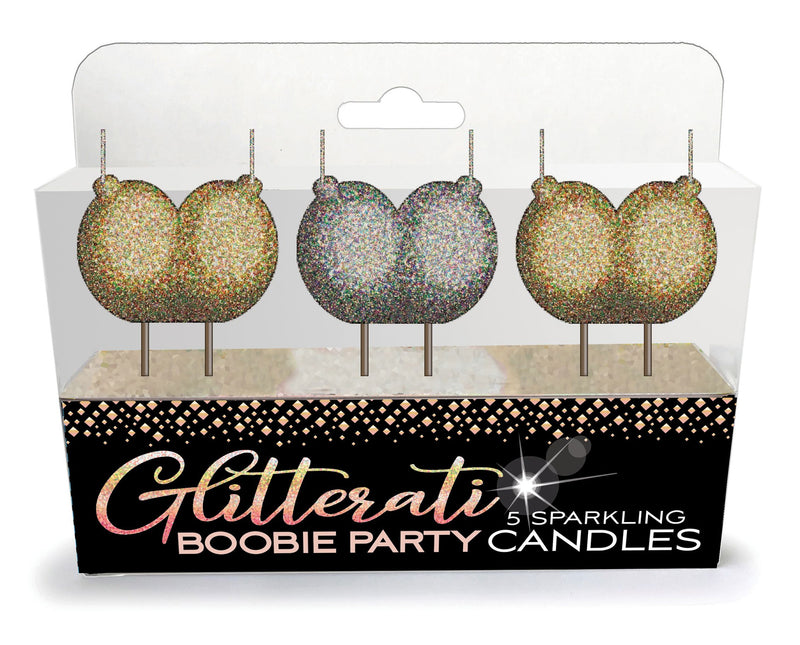 Little Genie Glitterati Boobie Candle Set at $5.99