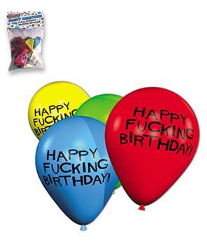 Candy Prints X-RATED BIRTHDAY BALLOONS at $3.99
