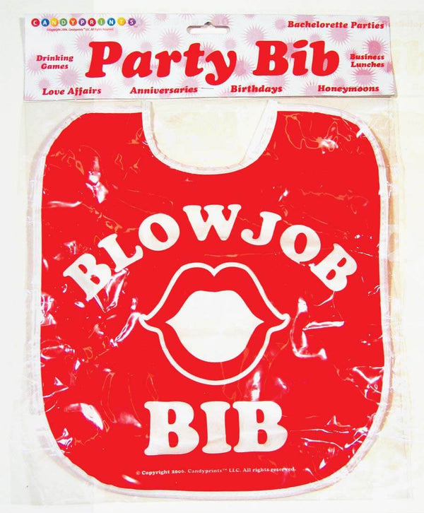 Candy Prints Blow Job Bib at $4.99