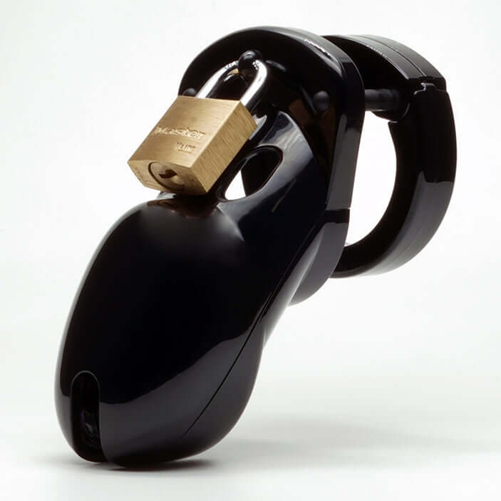 CBX Male Chastity CB-3000 Black 3 inches Chastity Cage with Complete Kit at $149.99
