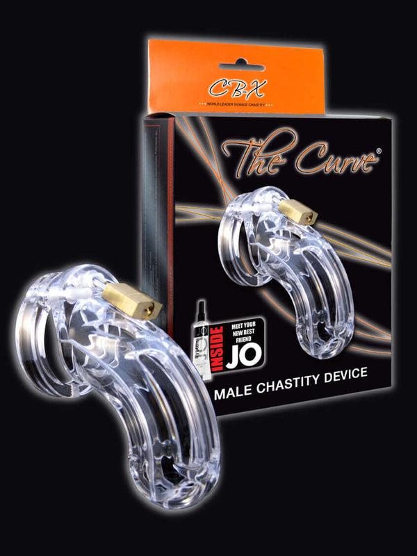 CBX Male Chastity CBX Male Curve Chasity Device 3 1/2 Inches Cock Cage at $149.99