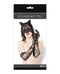 Darque Collection Cat Mask and Glove Set Black O/S from Coquette