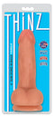 CURVE NOVELTIES Thinz 6 inches Slim Dong with Balls Vanilla Beige at $14.99