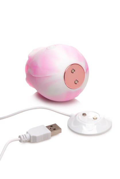 CURVE NOVELTIES Gossip Rose 10X Silicone Clit Suction Stimulator Swirl Vibrator at $44.99