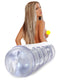 CURVE NOVELTIES Mistress Deluxe Brianna Clear Ass Stroker at $39.99