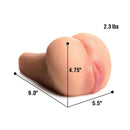 Mistress Juicy Doggy Style Masturbator Maddie with dimensions and weight displayed