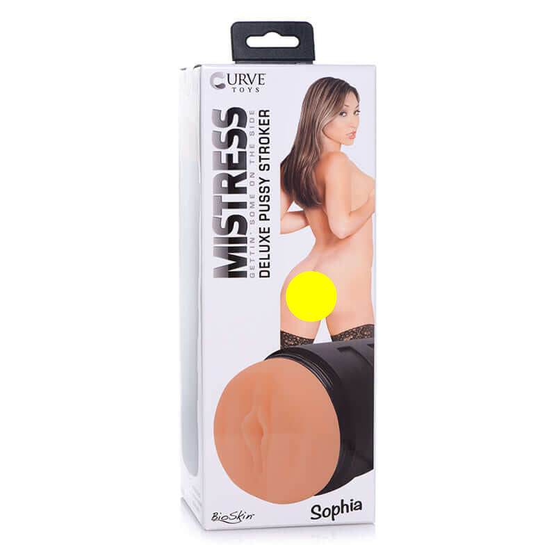 CURVE NOVELTIES Mistress Sophia Deluxe Pussy Stroker Medium Skin Tone at $34.99