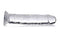 Clear 8-inch dildo with ultra-flexible and lifelike design from Curve Novelties.