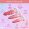 SIMPLY SWEET SILICONE BUTT PLUG SET PINK-3