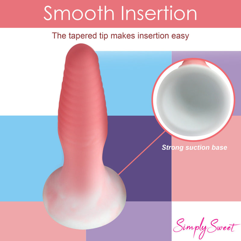 SIMPLY SWEET SILICONE BUTT PLUG SET PINK-5