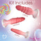 SIMPLY SWEET SILICONE BUTT PLUG SET PINK-6