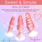 SIMPLY SWEET SILICONE BUTT PLUG SET PINK-7