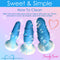 SIMPLY SWEET SILICONE BUTT PLUG SET BLUE-7