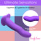 SIMPLY SWEET VIBRATING WAVY SILICONE DILDO W/ REMOTE-1