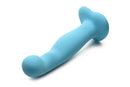 SIMPLY SWEET VIBRATING THICK SILICONE DILDO W/ REMOTE-1