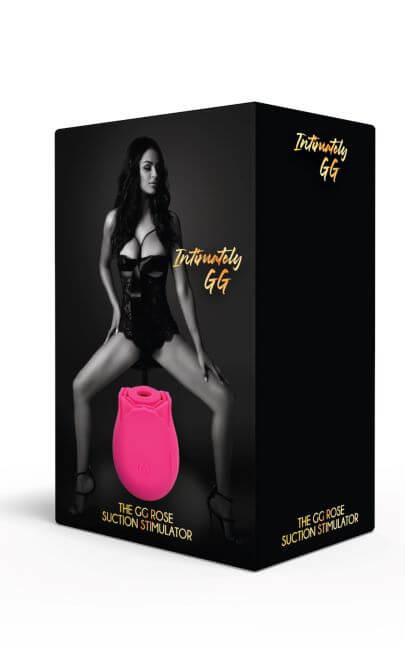 GG Spot & Rose Stimulation Vibrator – 10-Function Rechargeable Silicone Vibrator