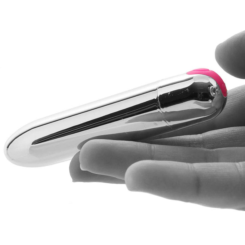 Cousins Group Pink Pussycat Silver Bullet Vibrator at $21.99