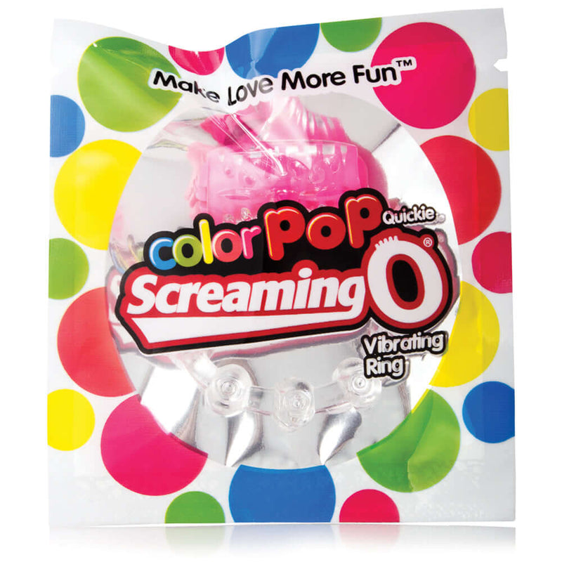 Screaming O Color Pop Vibrating Ring Pink Screaming O Color Pop Vibrating Ring Pink