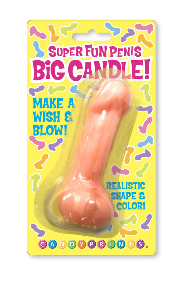 Little Genie Super Fun Big Candle Pink at $4.99