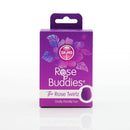 Skins Rose Buddies - The Rose Twirlz packaging in violet, promising enhanced clitoral pleasure with oral sensation mimicry.