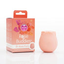 Skins Rose Buddies - The Rose Purrz Delicate Pleasure Bloom in soft silicone with box, featuring customizable pulsations for ultimate pleasure.